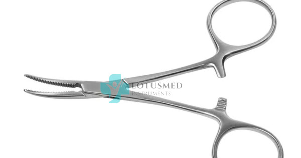 SurgicalOnline 10-Pack 5" Mosquito Hemostat Forceps - 5 Curved & 5 Straight, Stainless Steel Locking Clamps For Fishing, Crafts, First Aid