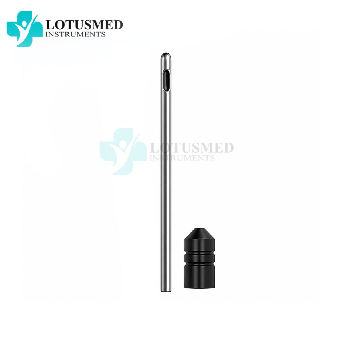 Super Luer Lock Blunt Tip Injector Cannula Curved 20 cm