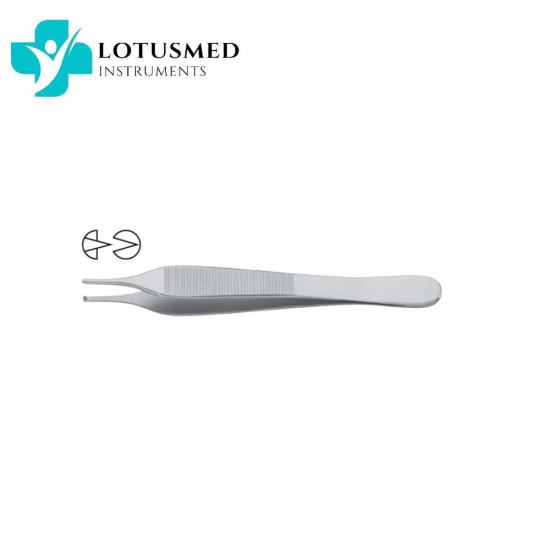 Standard Micro Adson Tissue Forceps 15cm