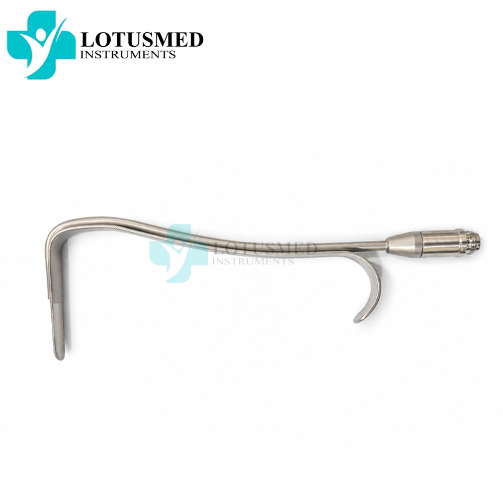 Converse Nasal Retractor With Fiber Optic 