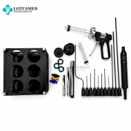 Liposuction Fat Grafting Cannulas SET Full Black Plasma Titanium Coated Liposuction Fat Grafting Cannulas SET Full Black Plasma Titanium Coated
