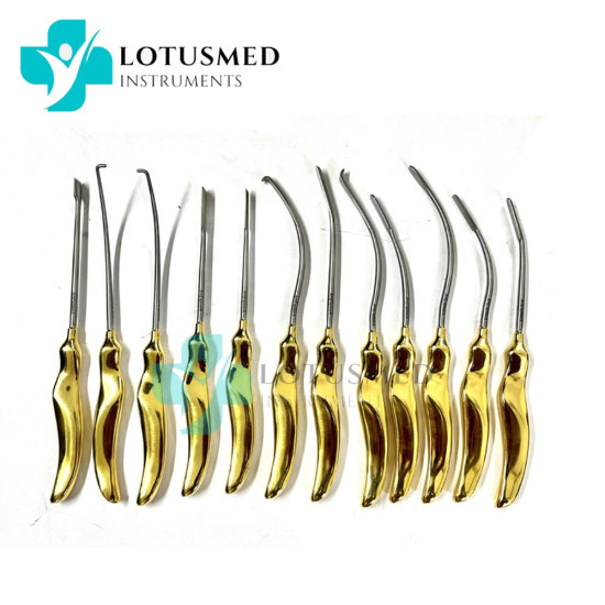 Endoforehead Dissector Set of 12 Pieces