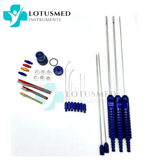 Liposuction Fat Grafting & Fat injector Cannulas SET 